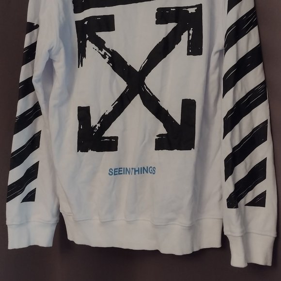 Main Label - Off White Sweatshirt - Size L - Picture 4 of 7